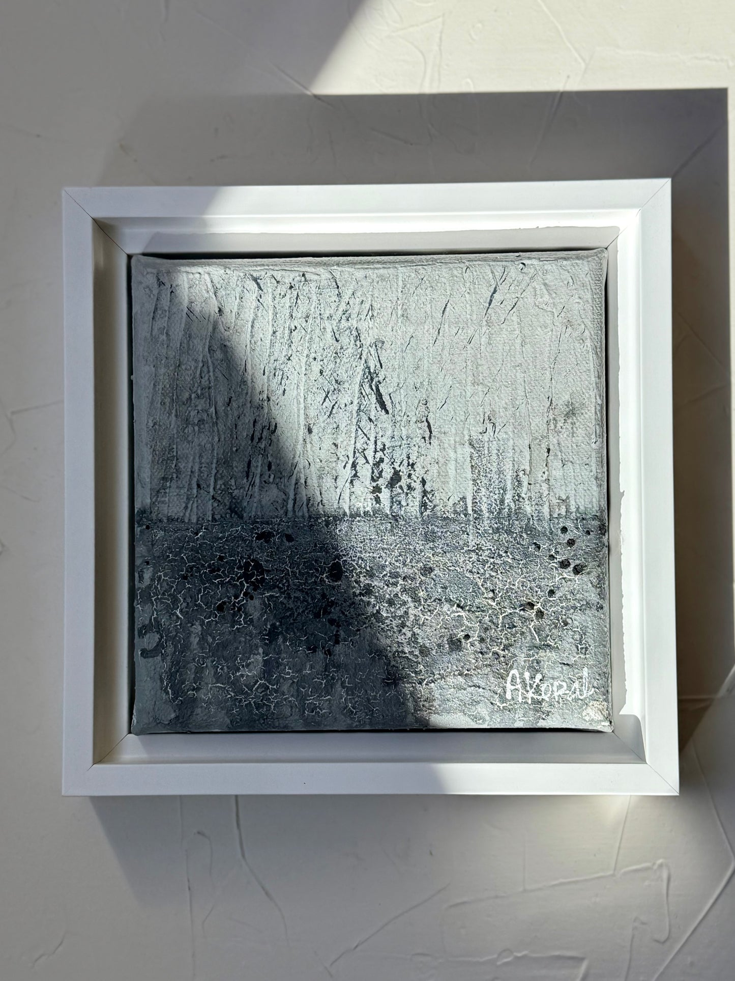 "Rain Splatter" 6 x6