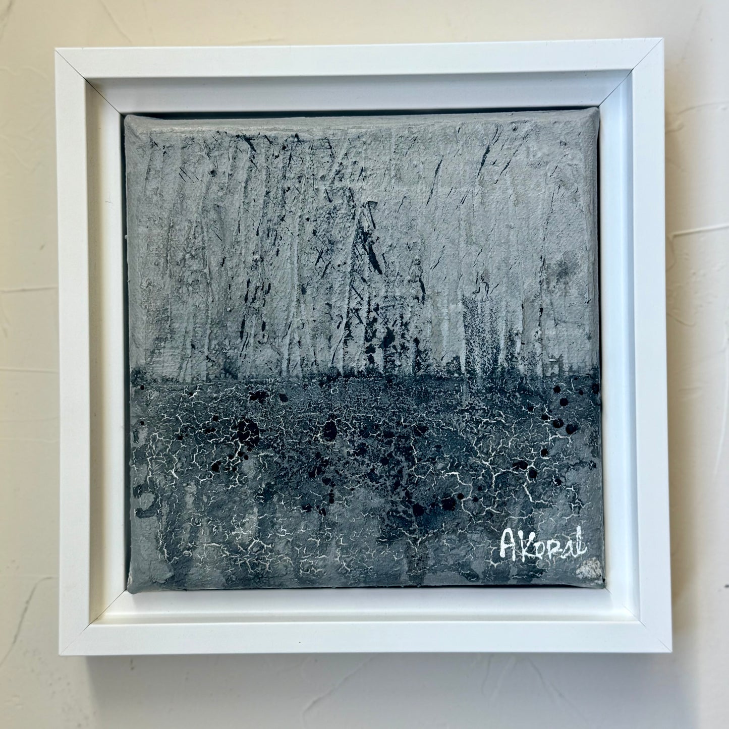 "Rain Splatter" 6 x6