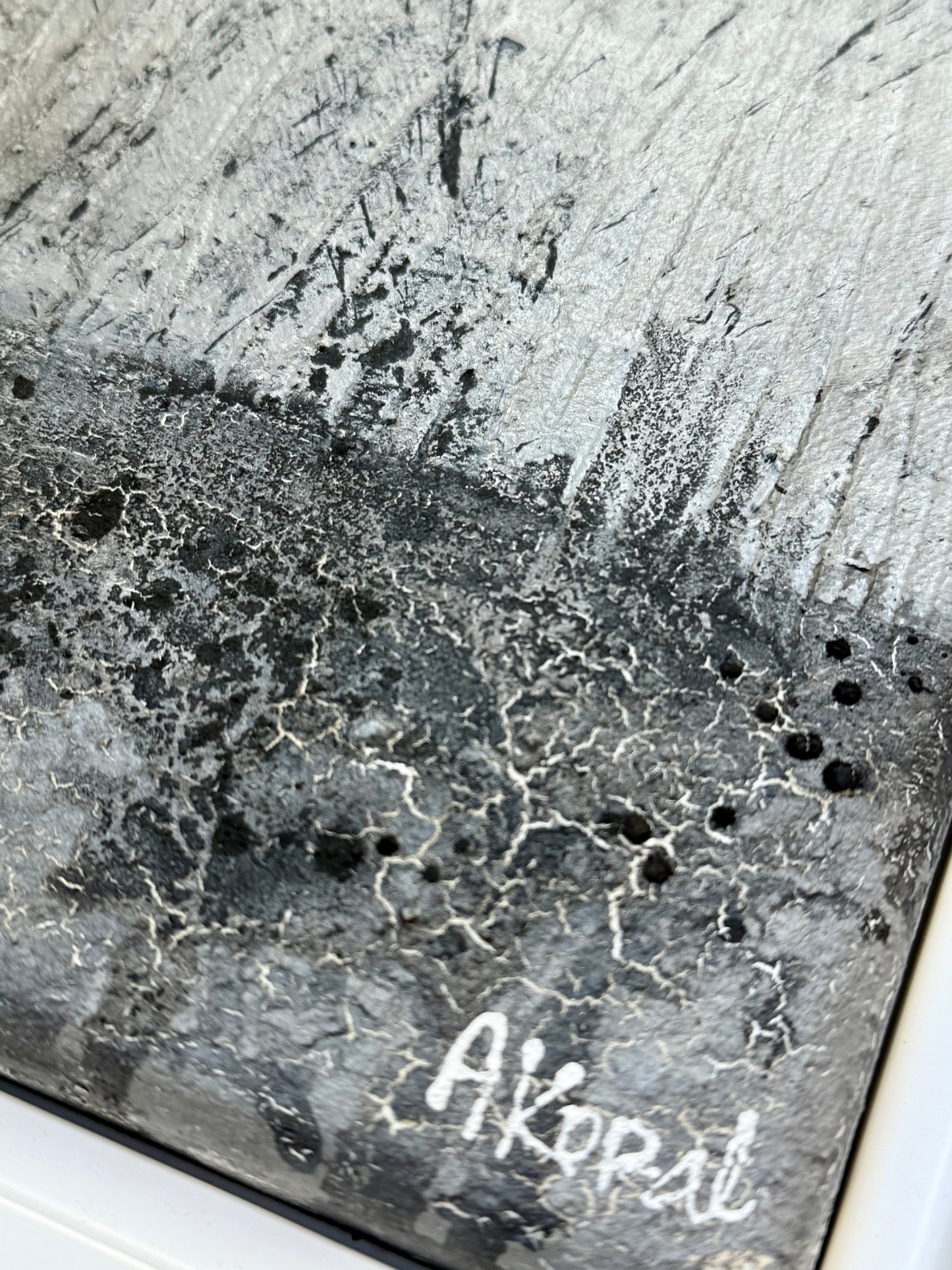 "Rain Splatter" 6 x6