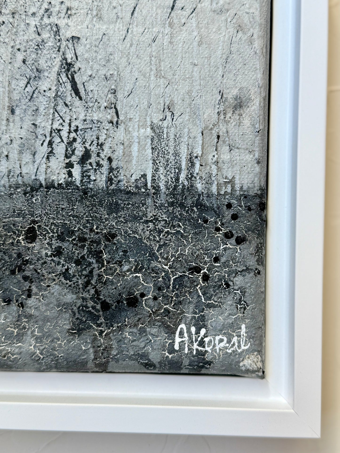 "Rain Splatter" 6 x6