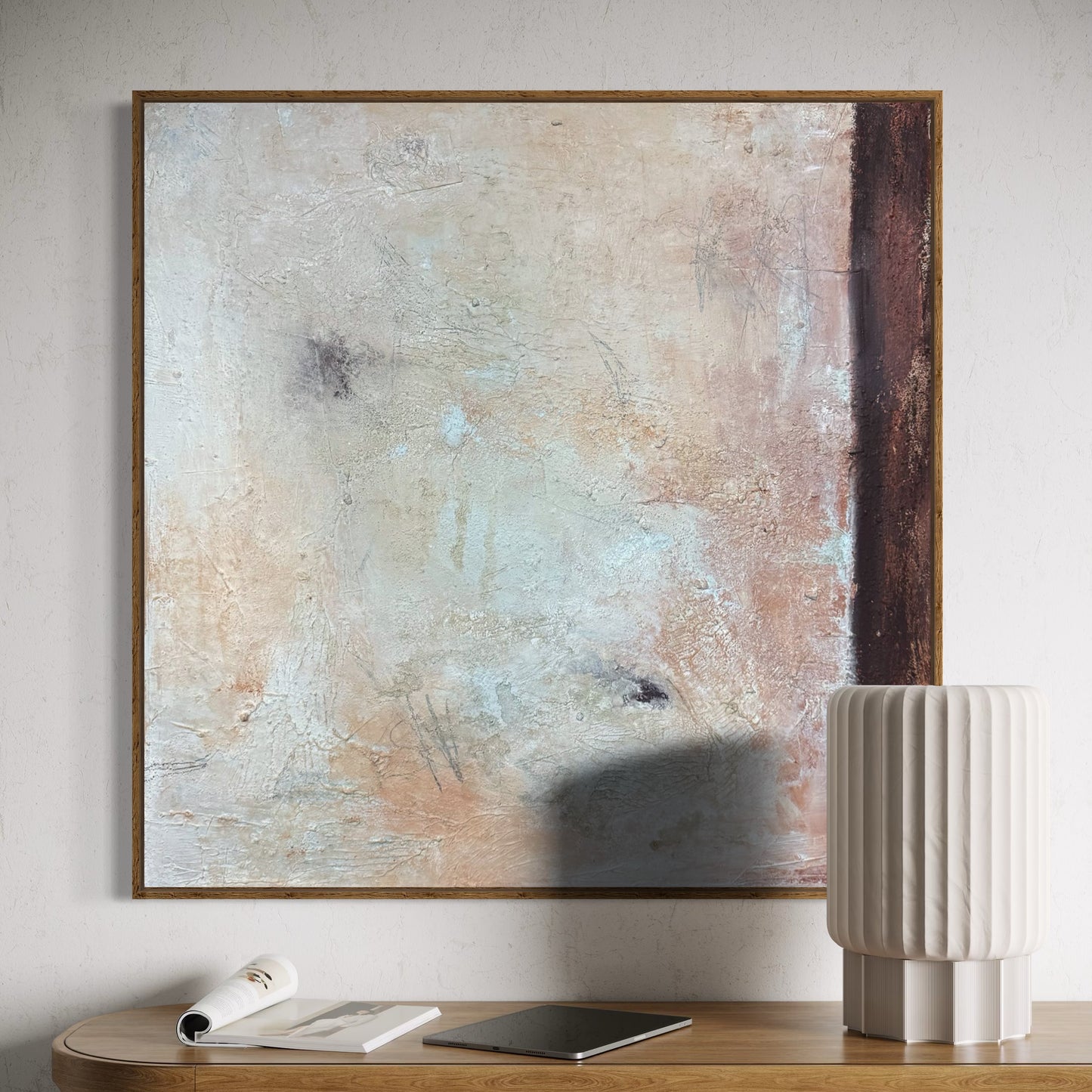 "Faded Whispers" 25 x 25