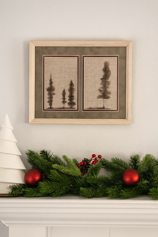 Winter Trees (Pair)