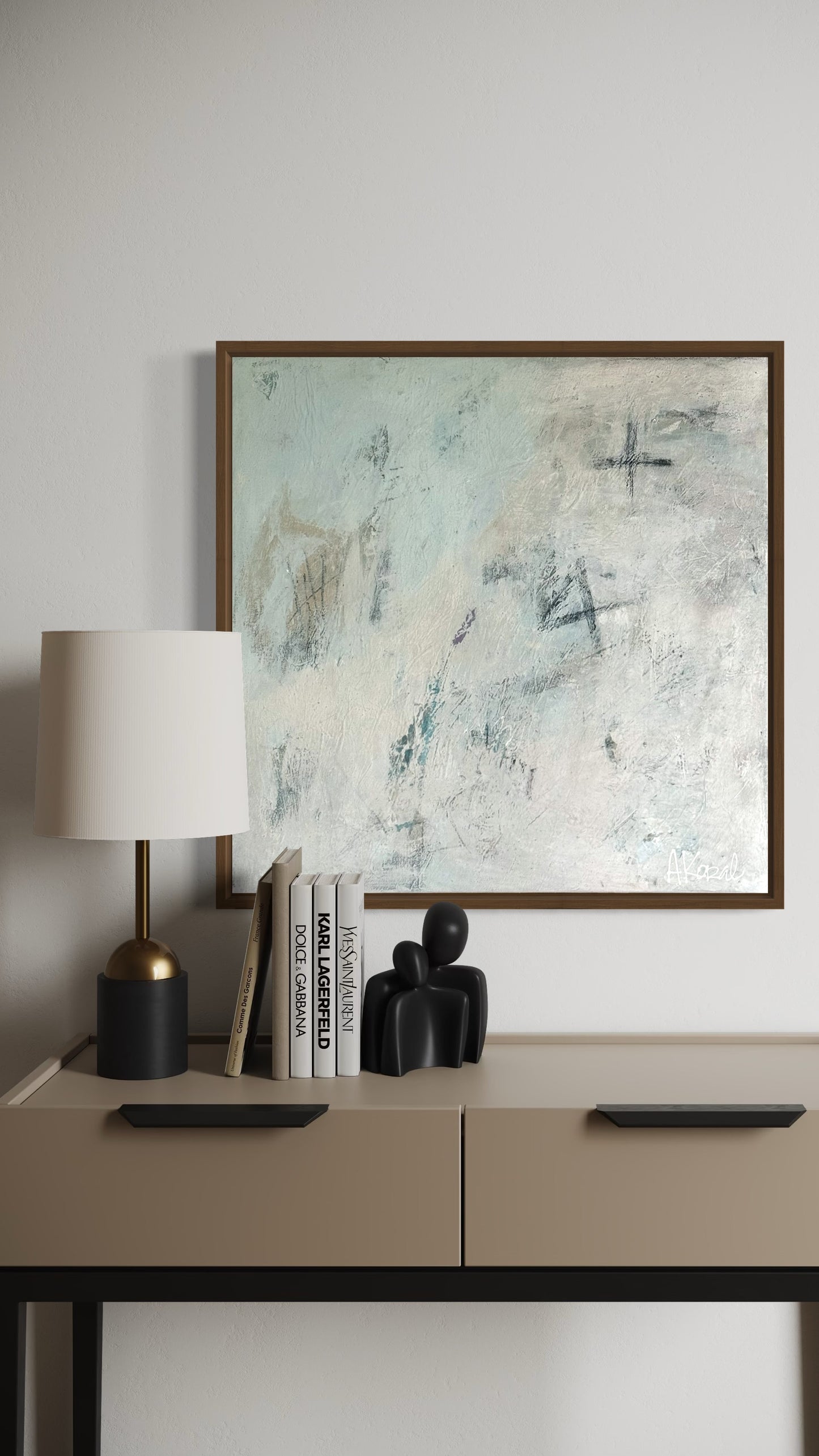 "Something Still Growing" 21 x 21