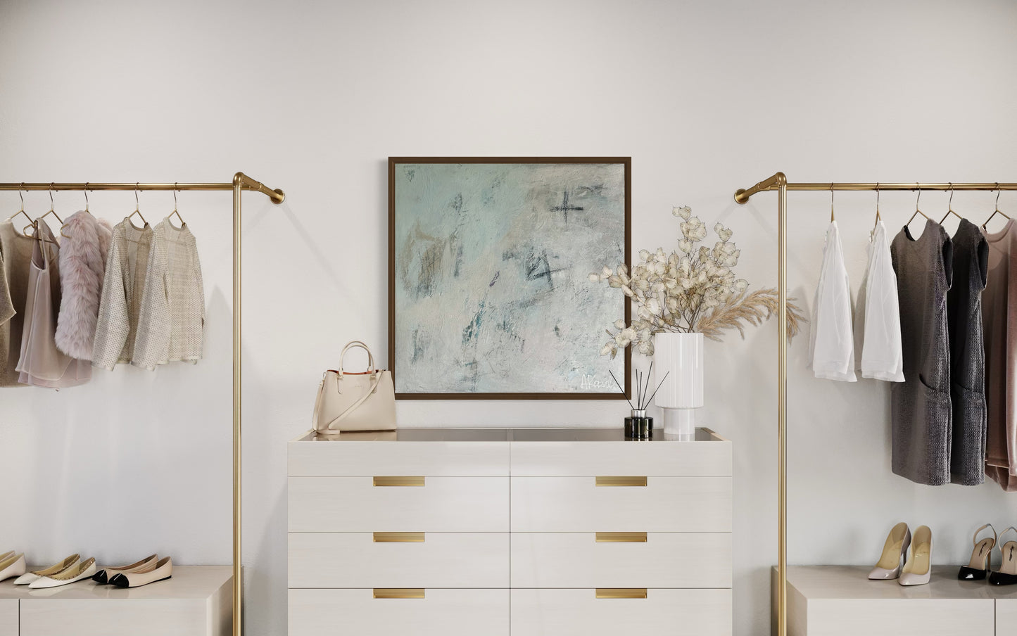 "Something Still Growing" 21 x 21