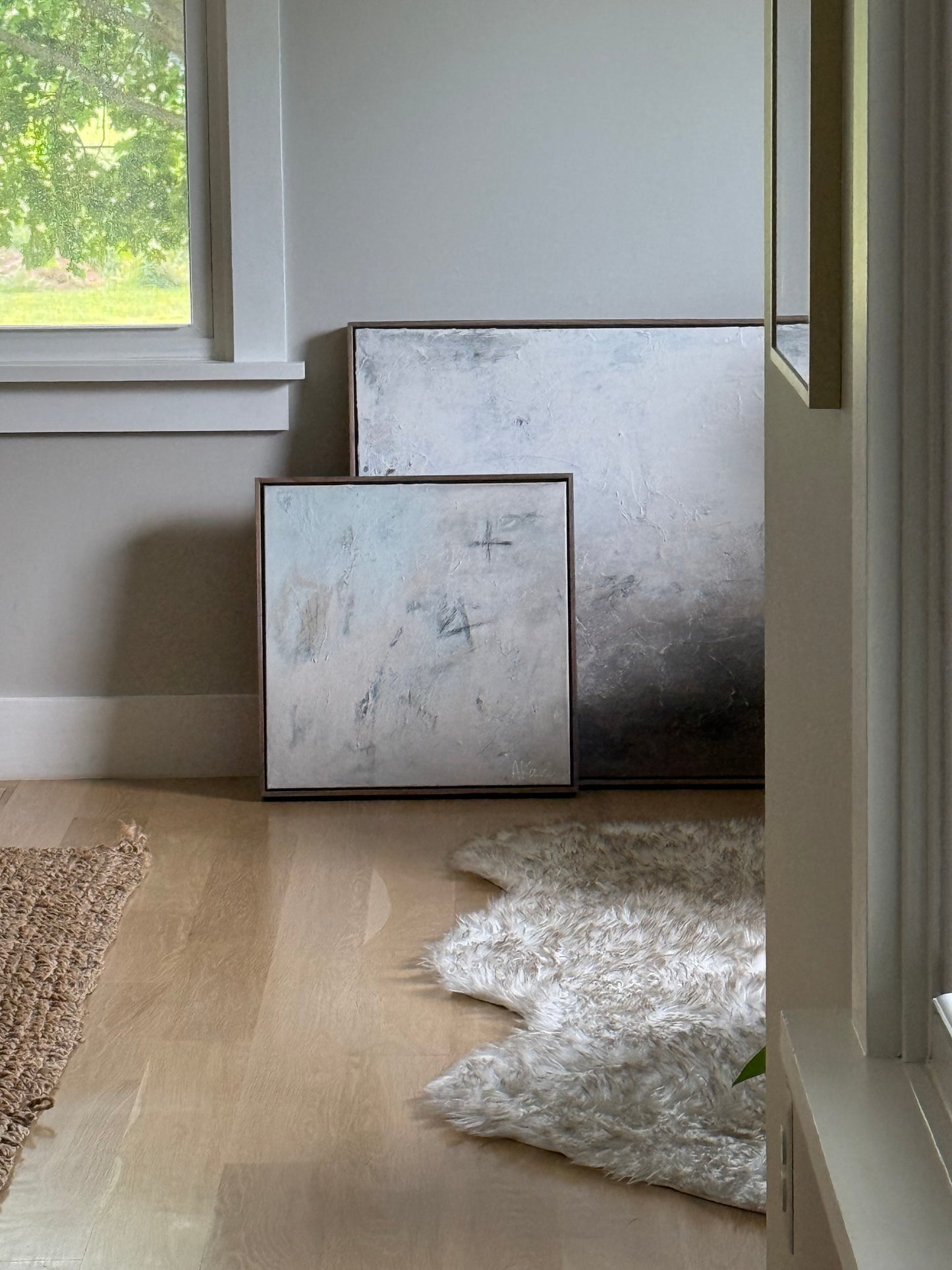 "Something Still Growing" 21 x 21