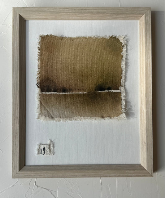 #19 Mini Linen Landscape