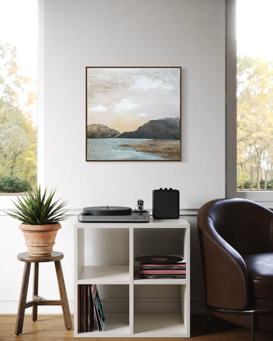 "Golden Reflection" 21 x 21