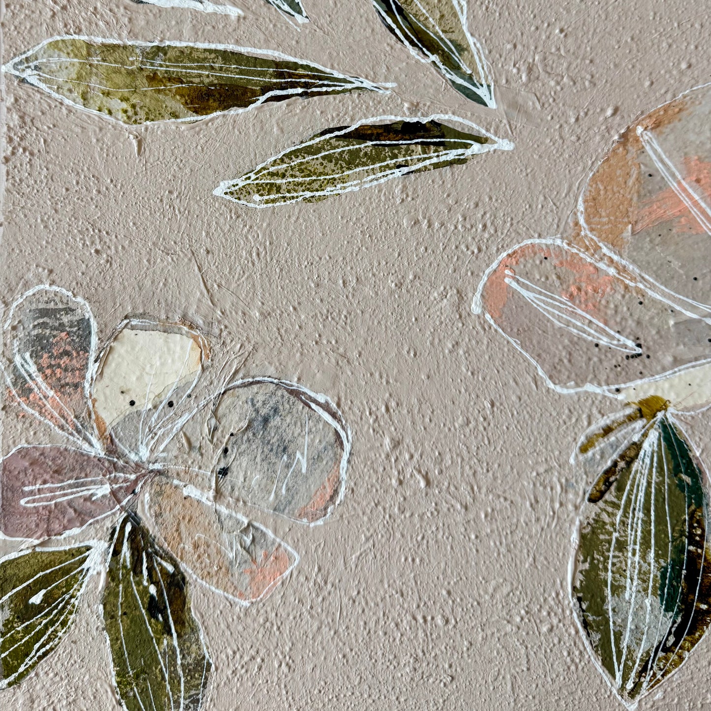 ''Chasing Petals" 17 x 21
