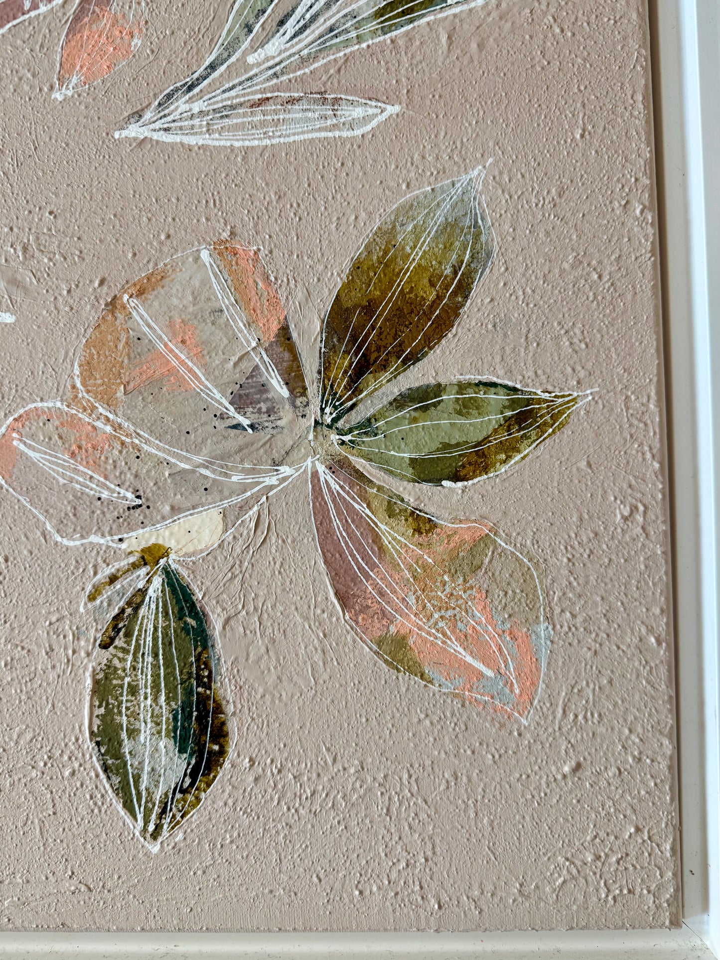 ''Chasing Petals" 17 x 21