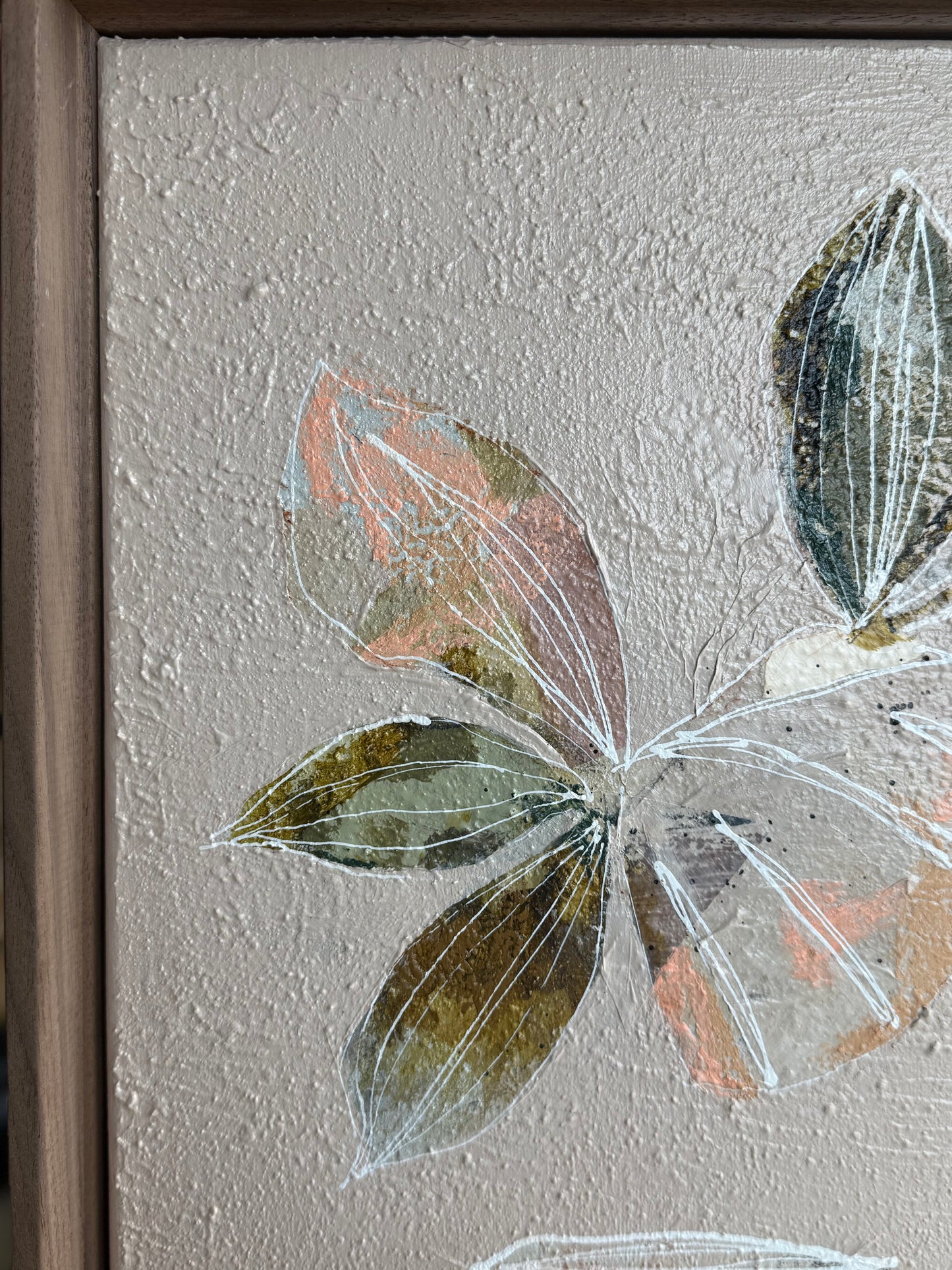 ''Chasing Petals" 17 x 21